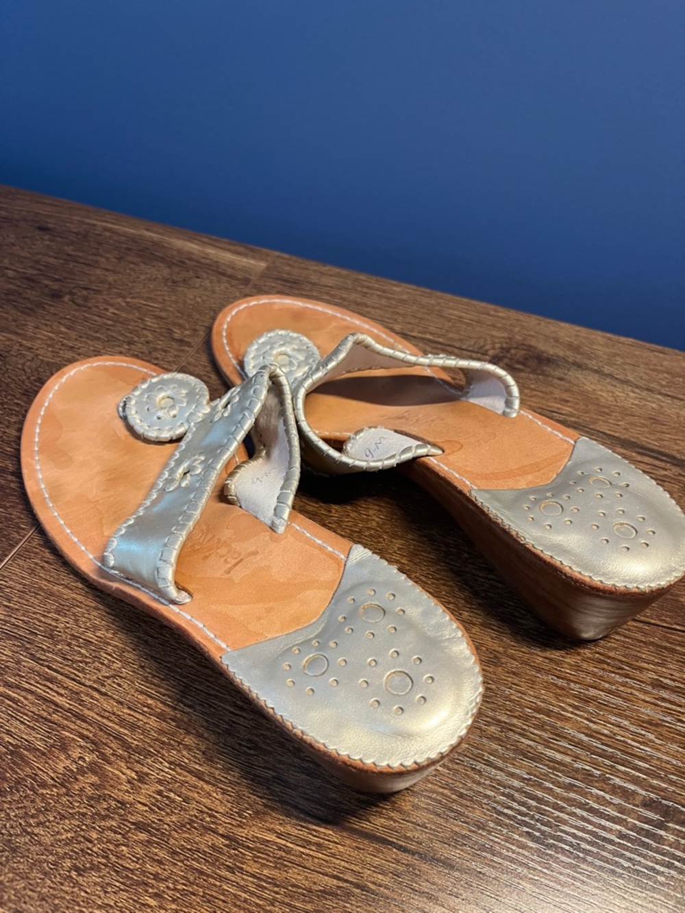 Jack Rogers Wedge Sandals - Picture 2 of 5